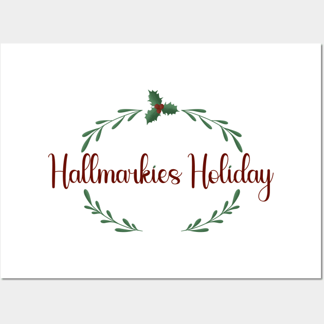 Hallmarkies Holiday Ivy Wall Art by Hallmarkies Podcast Store